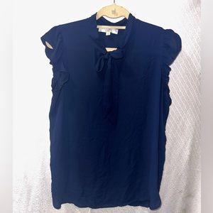 Loft Ruffle detailed sleeveless